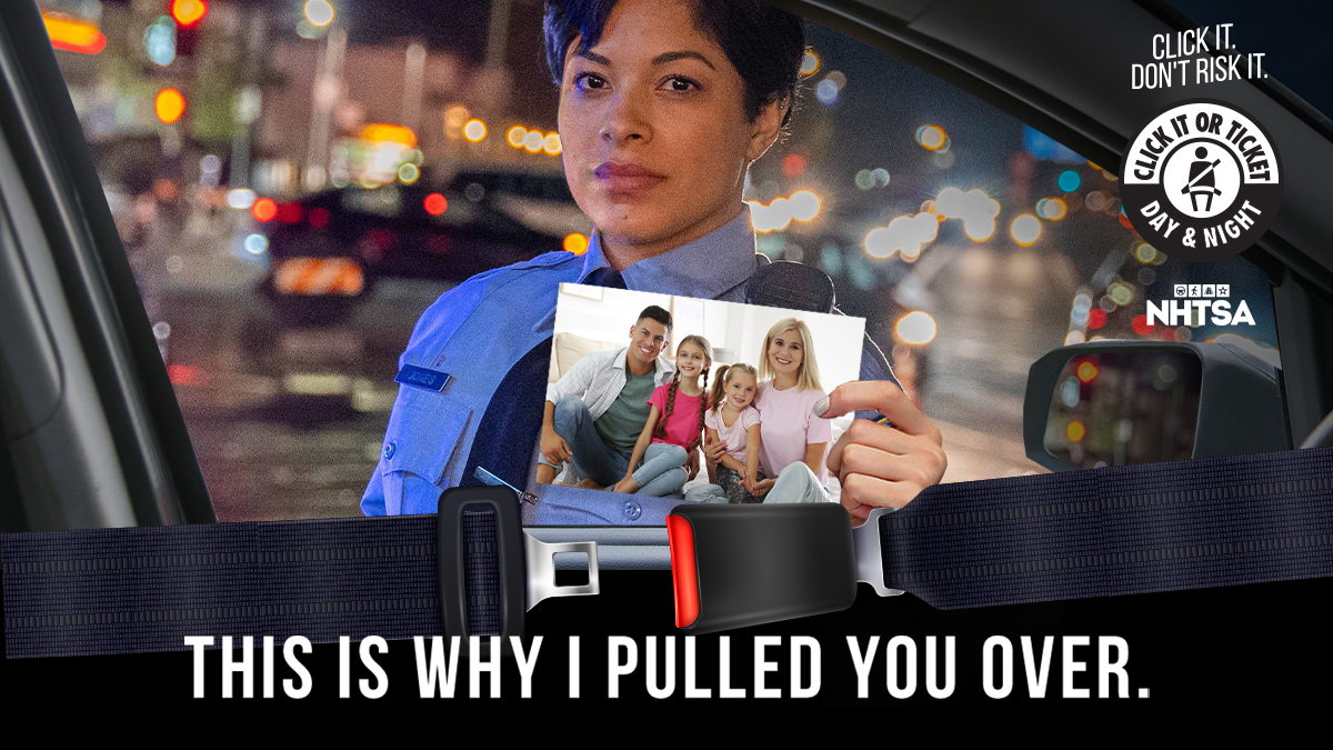 Click It Or Ticket Seat Belt Safety Awareness Nhtsa