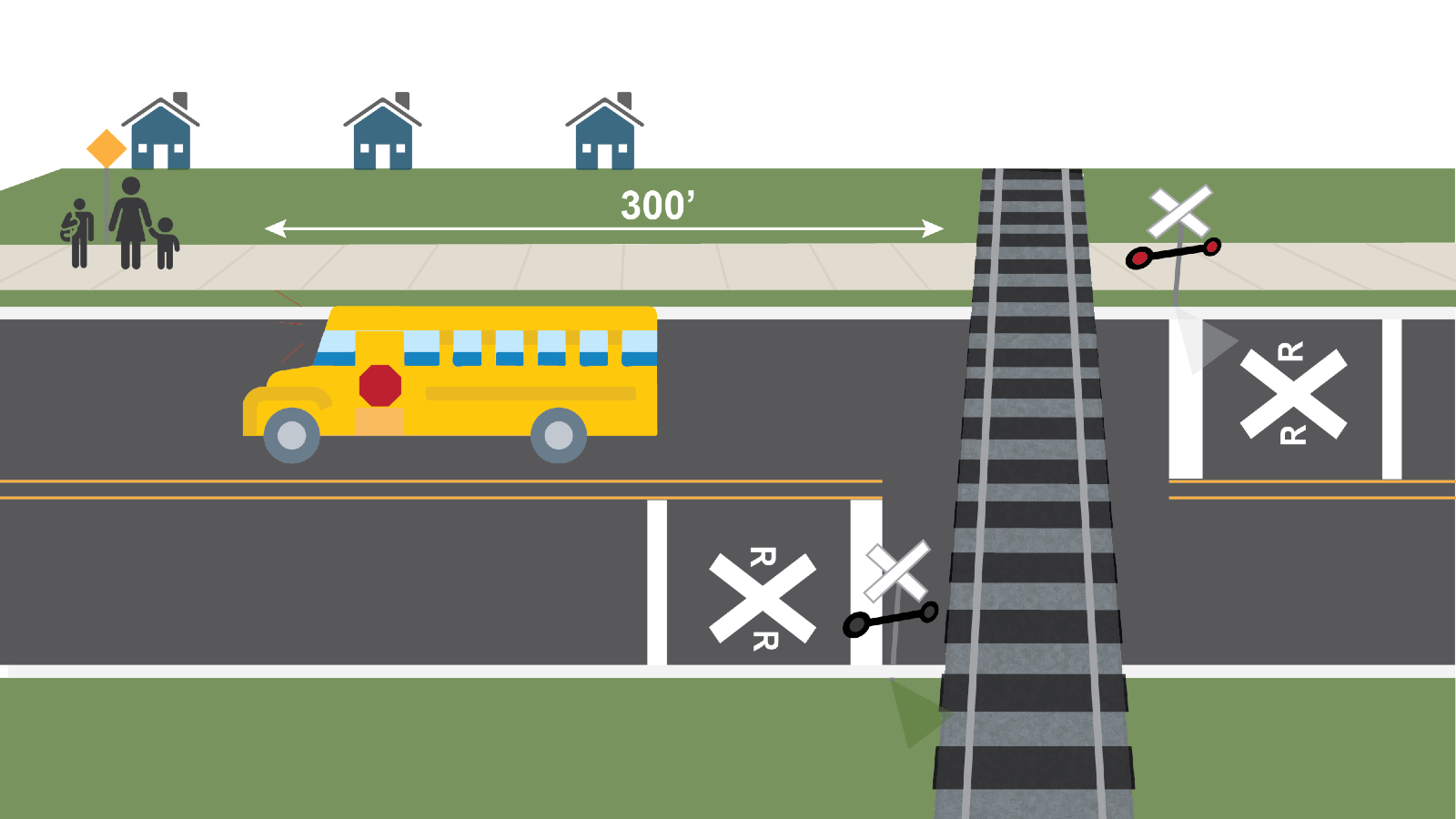 How To Draw a ZEBRA CROSSING in 1-POINT PERSPECTIVE Easy Street Road  Crossing