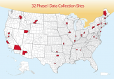 CISS Map 32 Data Collection Sites