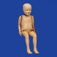 Crash test dummy 3-Year-Old Child Hybrid III