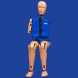 Crash test dummy Small Adult Female SID-IIsD 