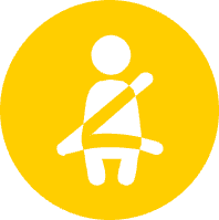 Seat belt icon