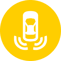 vehicle backing out icon