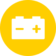 Vehicle battery icon